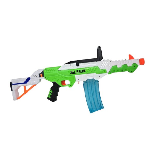 EZ Fire Rifle Dart Blaster with Banana Clip Rifle Gun - Picture 4 of 5